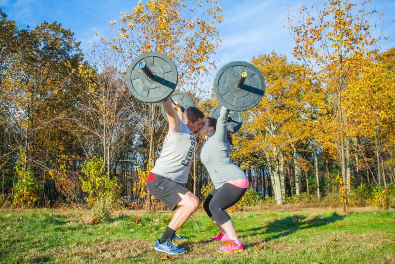 Reiman Photography, Crossfit Engagement, Moore State Park