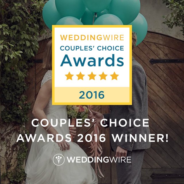 WeddingWire Couples Choice 2016-Reiman Photography