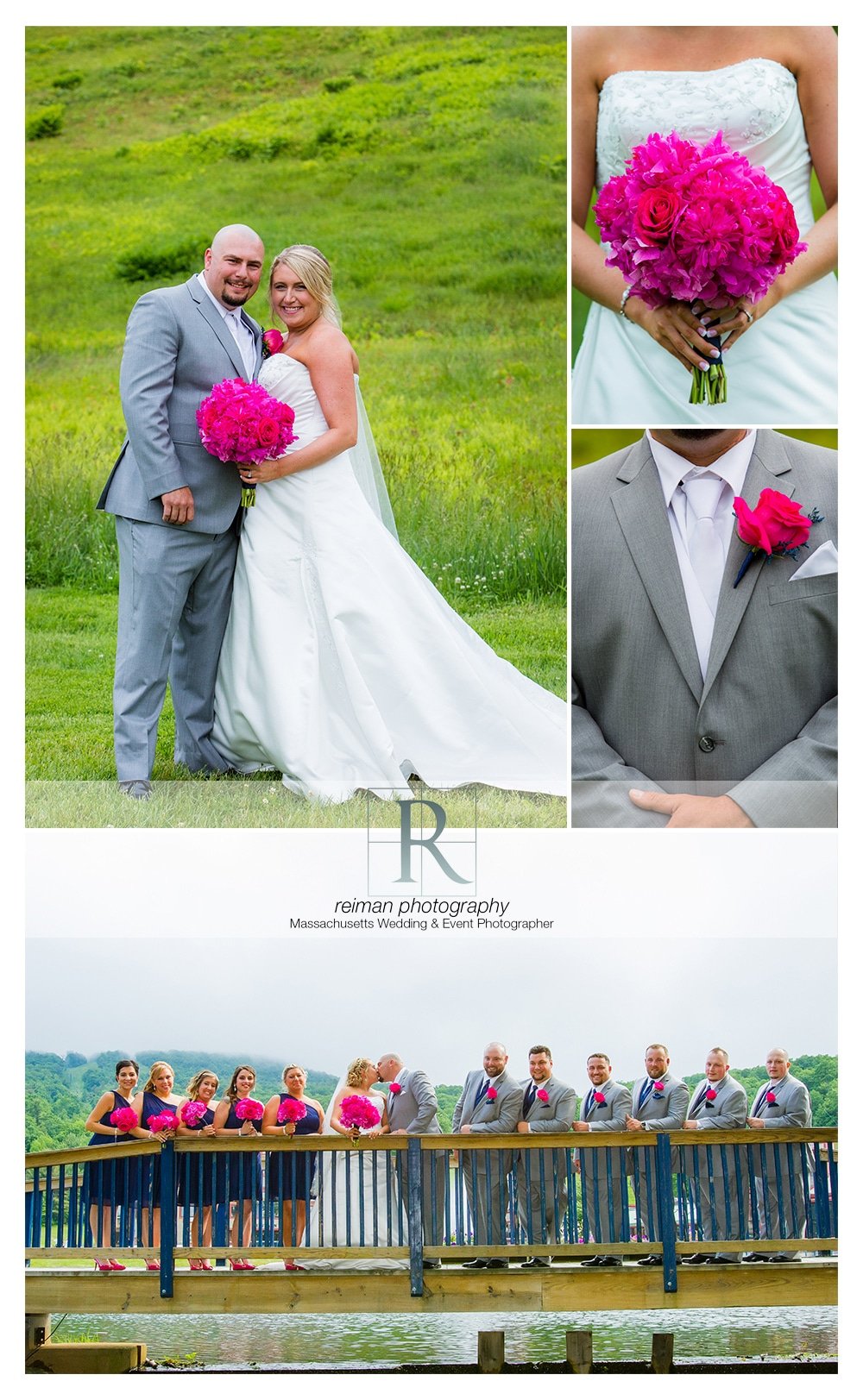 Summer Wedding at Wachusett Mountain