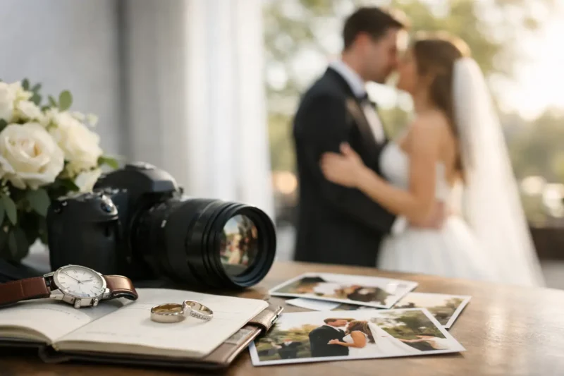 A Realistic Timeline for Wedding Photos