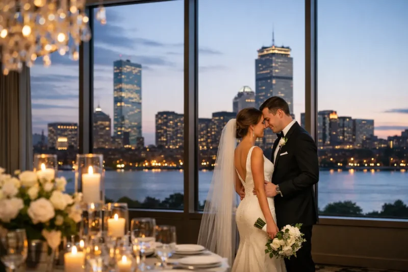Boston Hotel Wedding Photography Examples