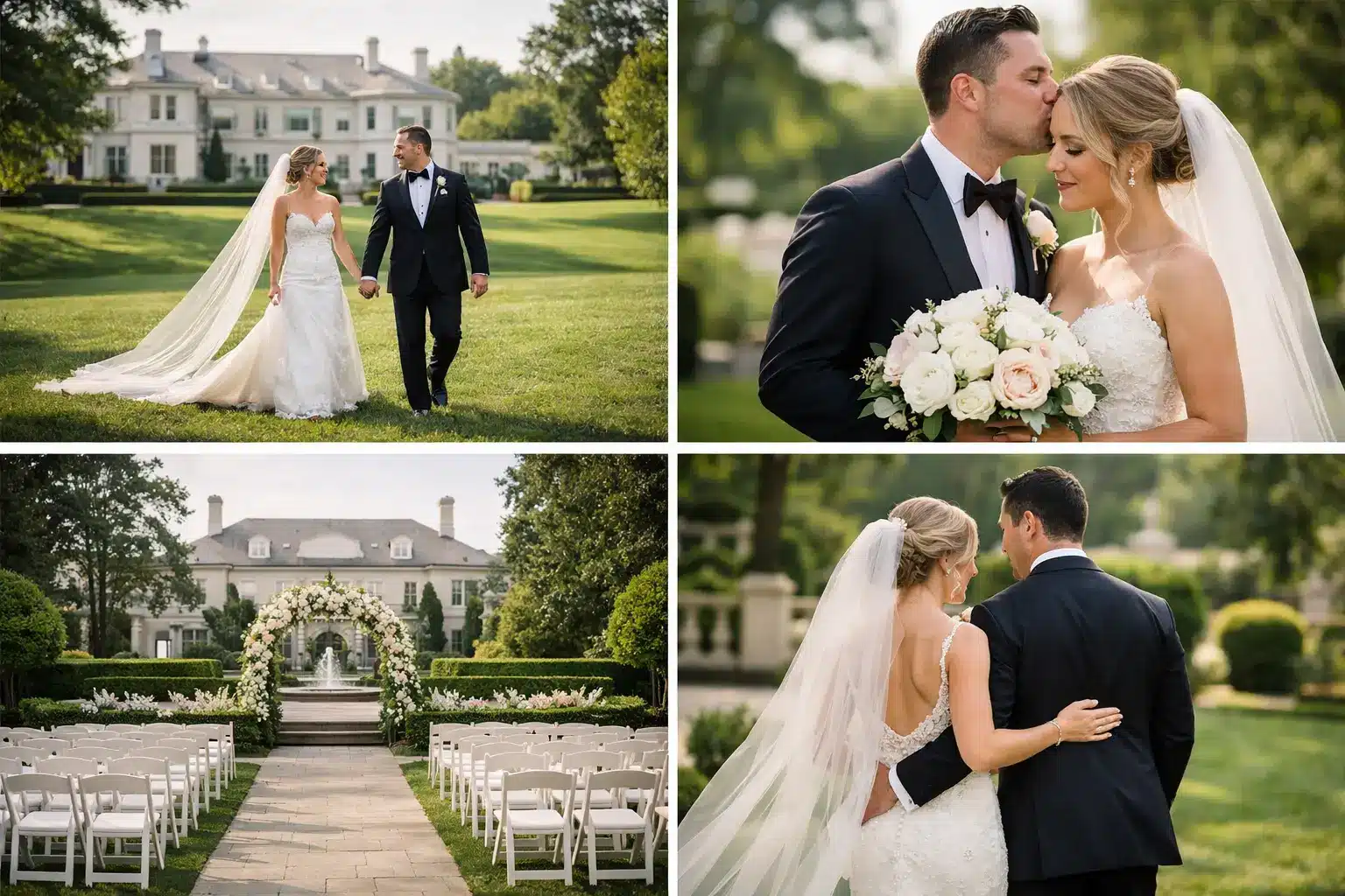 Estate Wedding Photo Gallery Inspiration