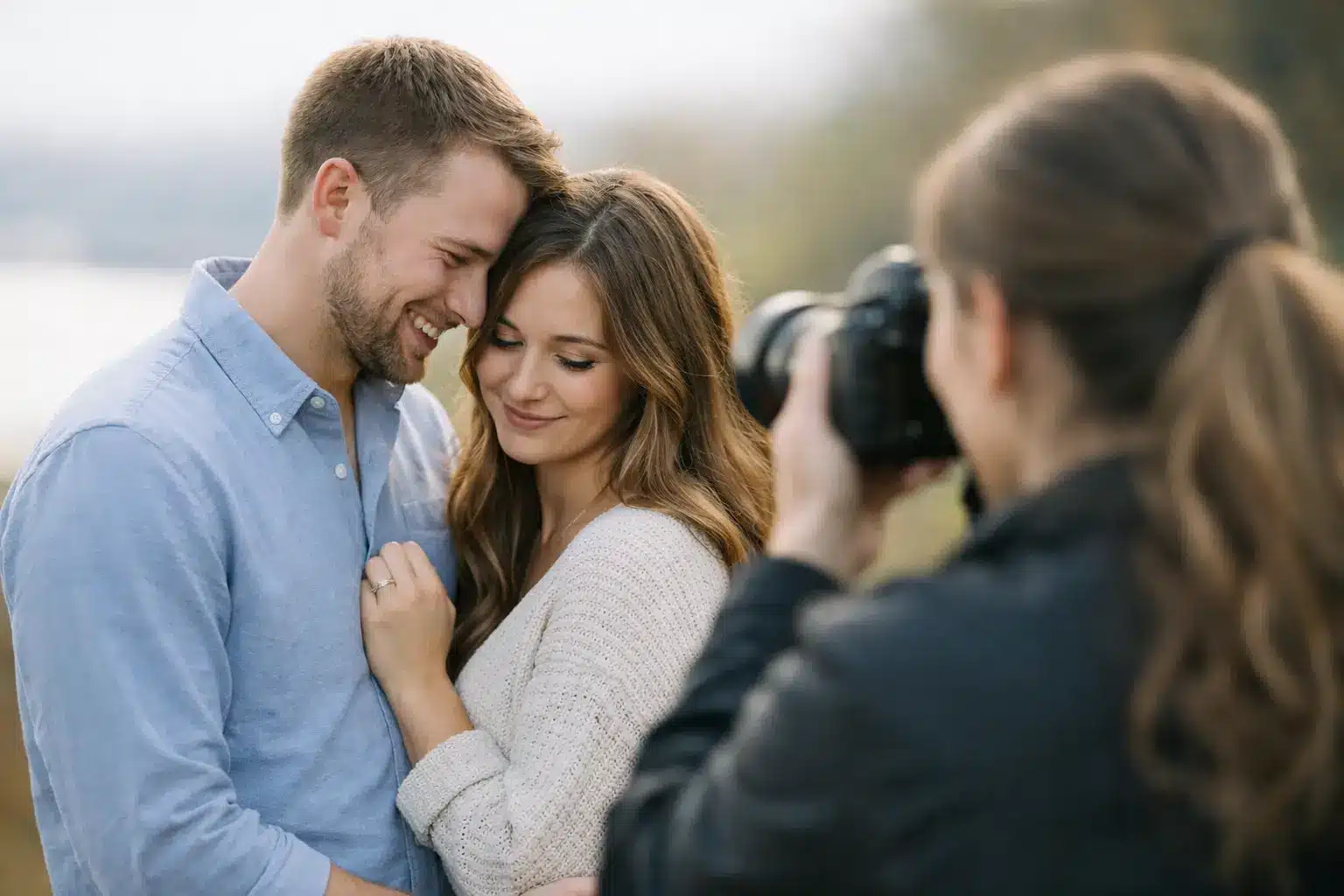 Posing Help for Camera Shy Couples